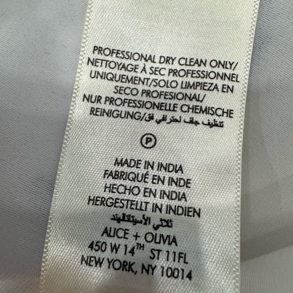 Alice and Olivia Clyde Embroidered  Floral Embellished Mini Dress - Picture 14 of 16